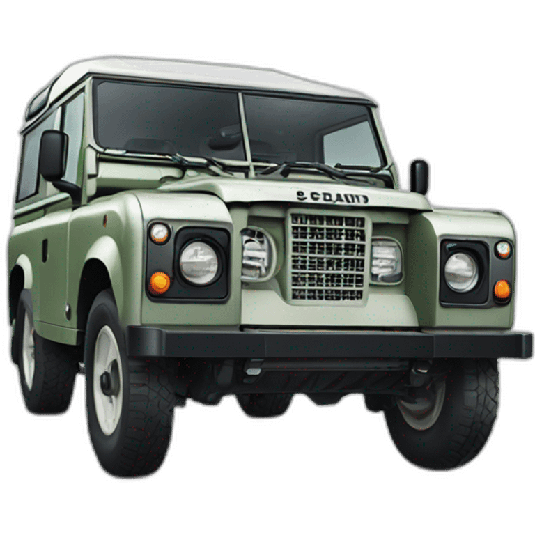 Land rover emoji