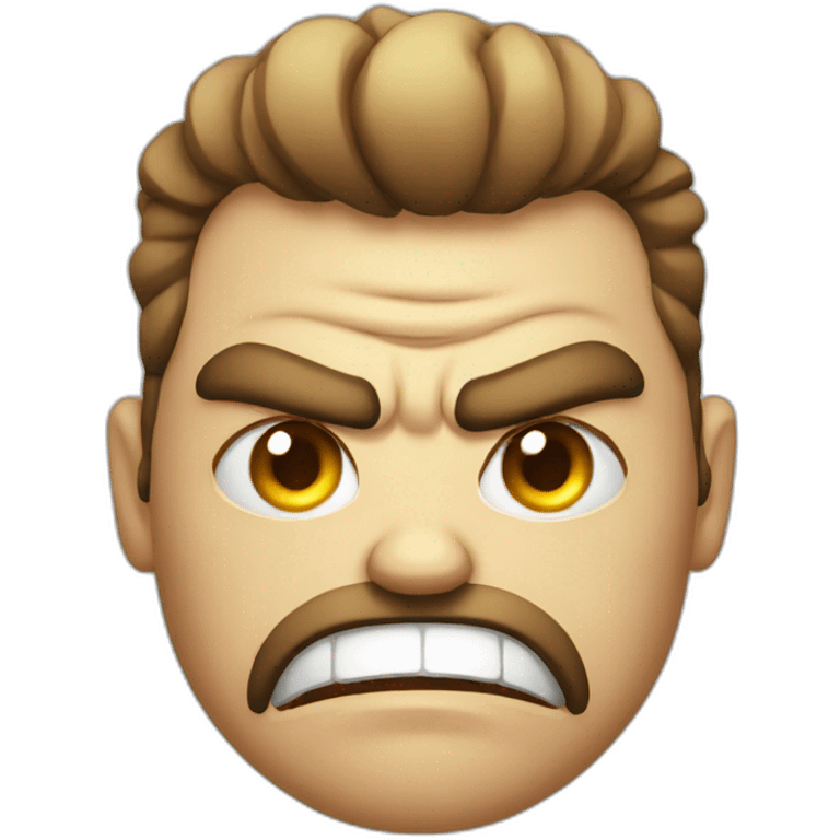 angry face emoji