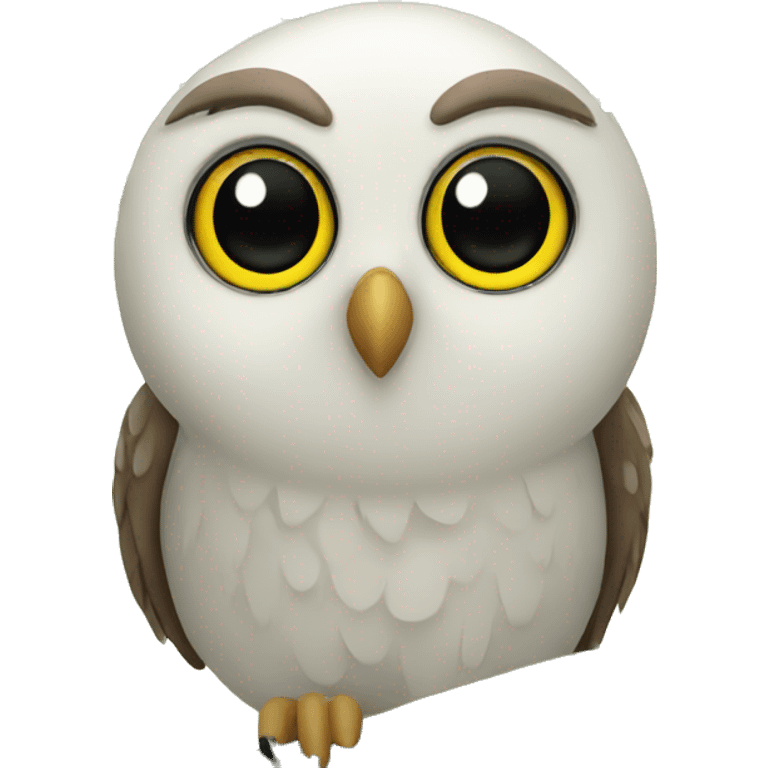 owl in a palm emoji