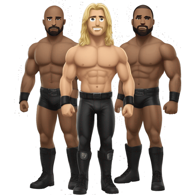 Réunion de The Shield wwe super réaliste emoji