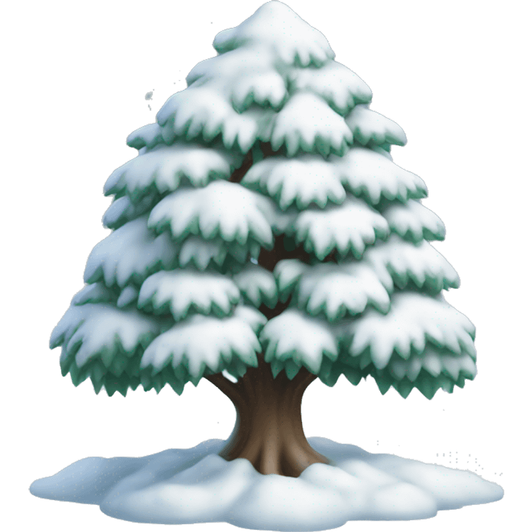 Snow tree  emoji