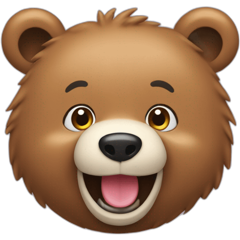 happy bear congratulations emoji