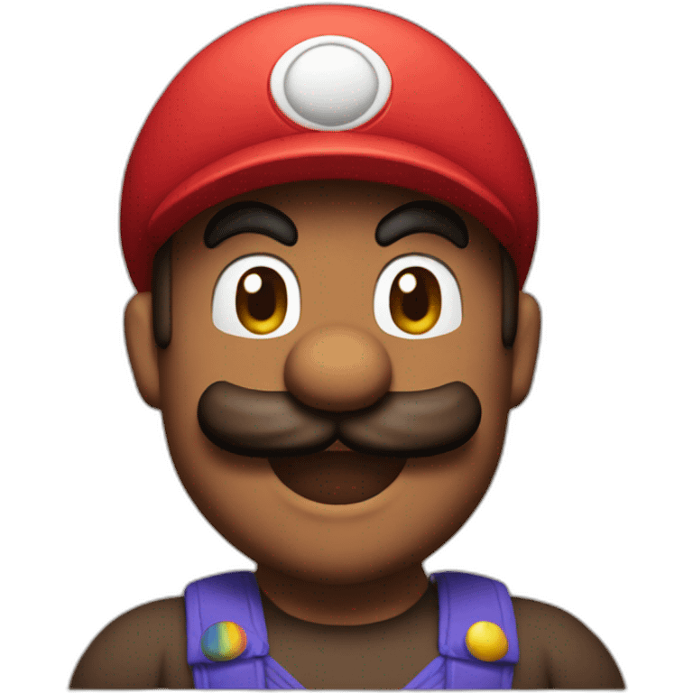 gay mario emoji