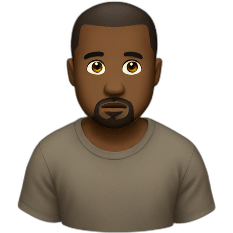 kanye bear emoji