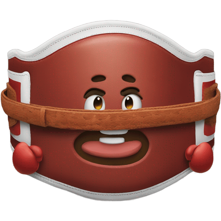 Boxing belt emoji