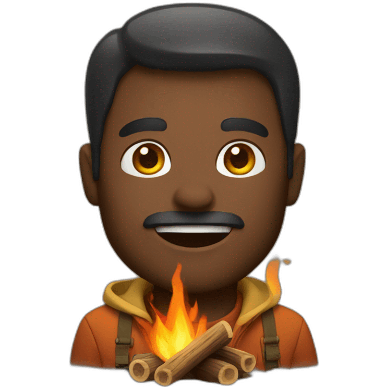 campfire man emoji