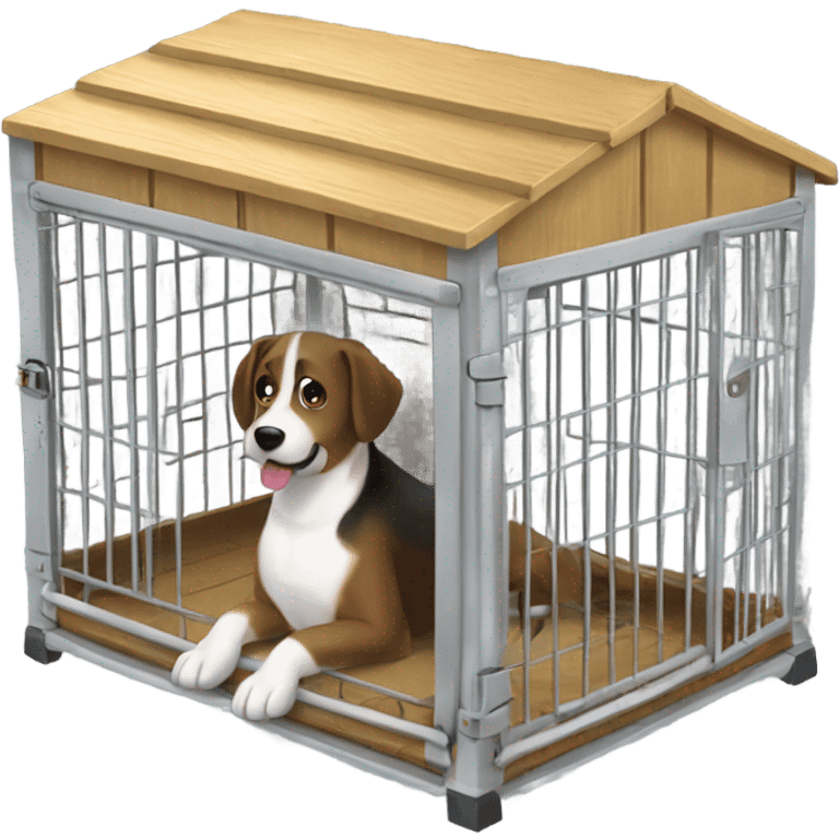 dog kennel crate emoji