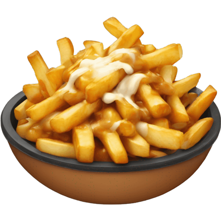 poutine qui fait de la moto emoji