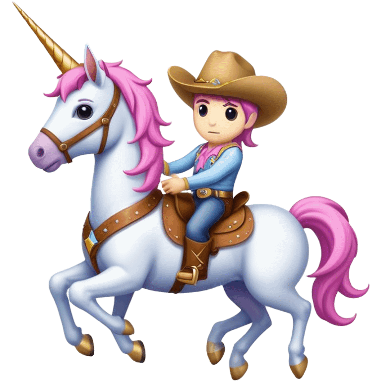 unicorn cowboy emoji