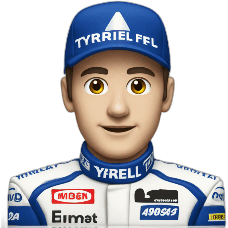 1991 tyrrell F1 car emoji