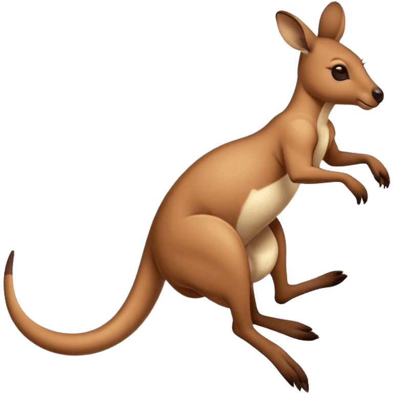 kangaroo jumping emoji