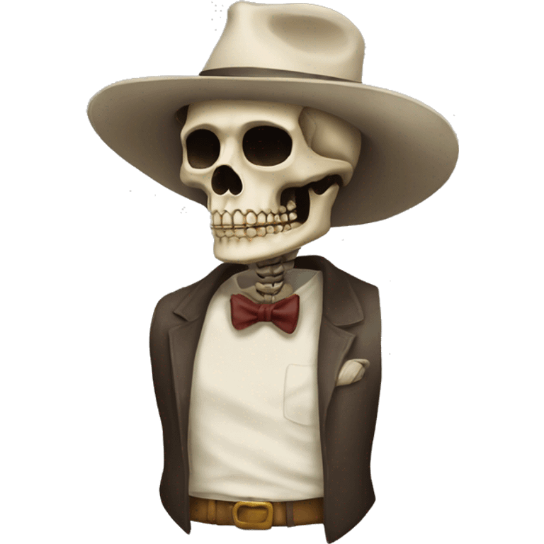 Calavera fumando  emoji