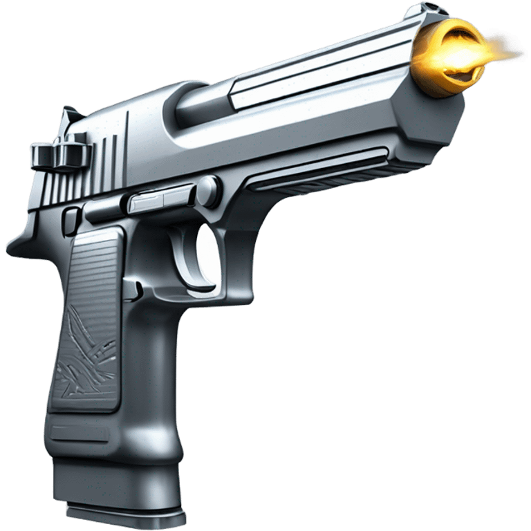 sci fi desert eagle gun emoji