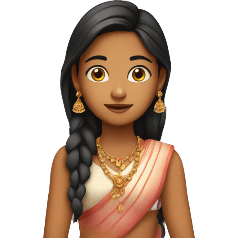 girl Indian  emoji