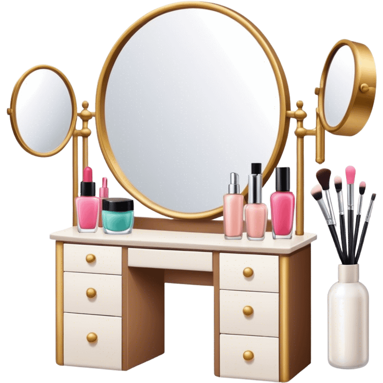 Makeup vanity  emoji