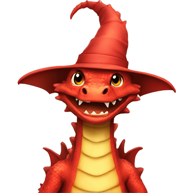 dragon with hat emoji