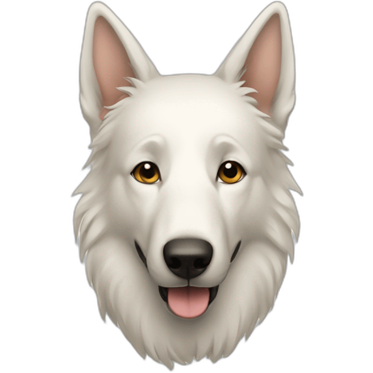 White shepherd developer emoji