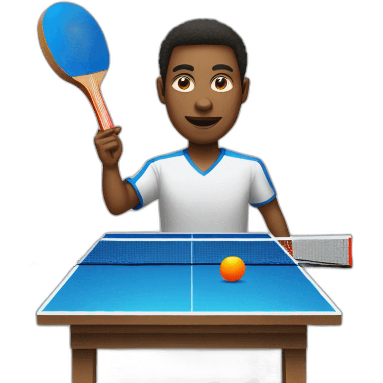 Play ping pong emoji