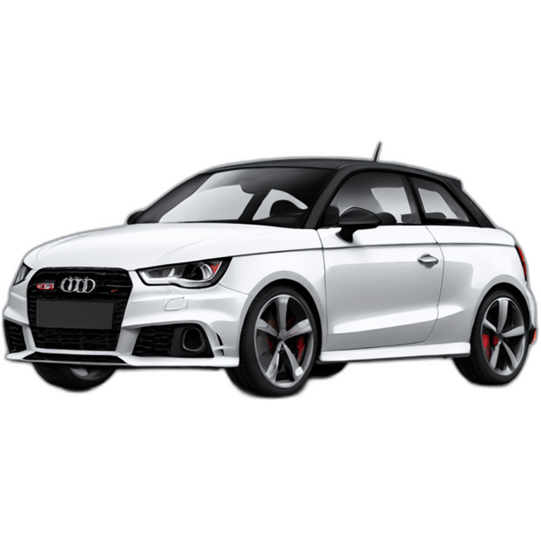 Audi s1 black emoji