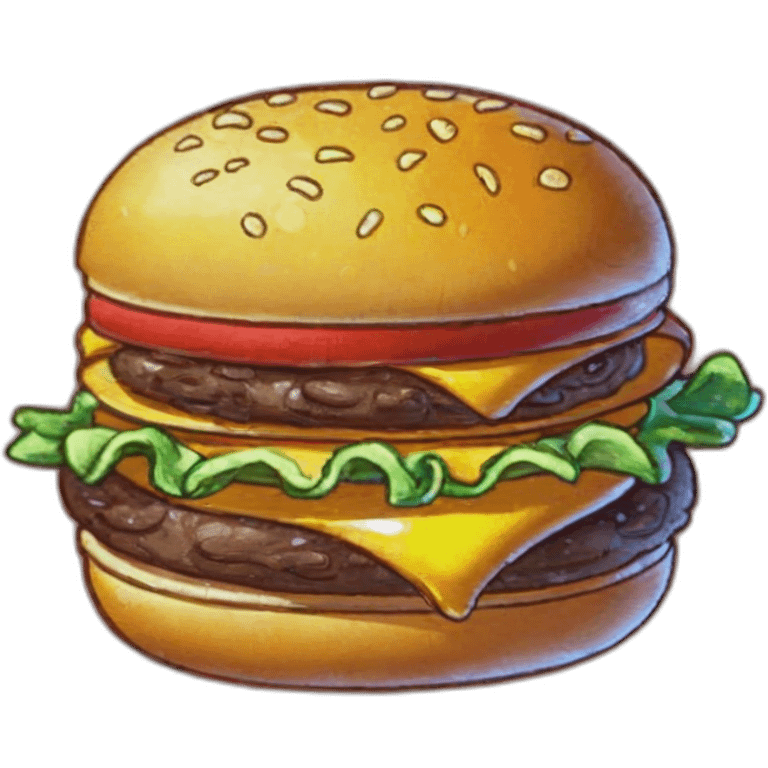 cheeseburger emoji