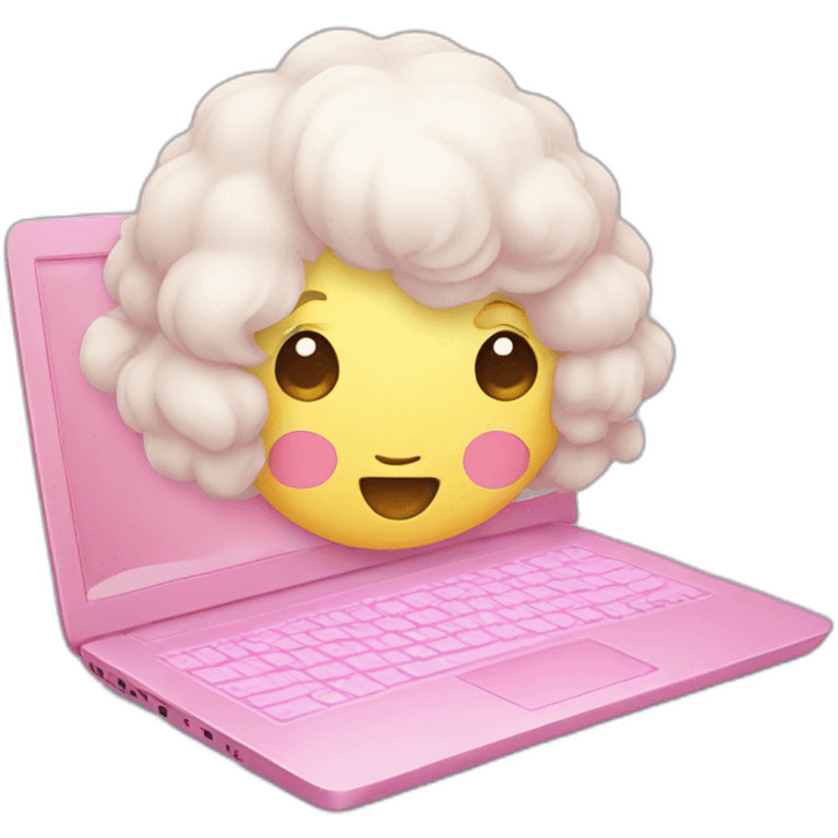 kawaii laptop emoji