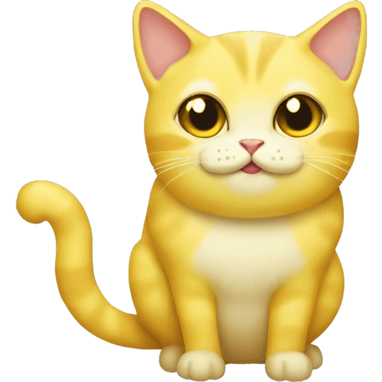 lemon cat emoji