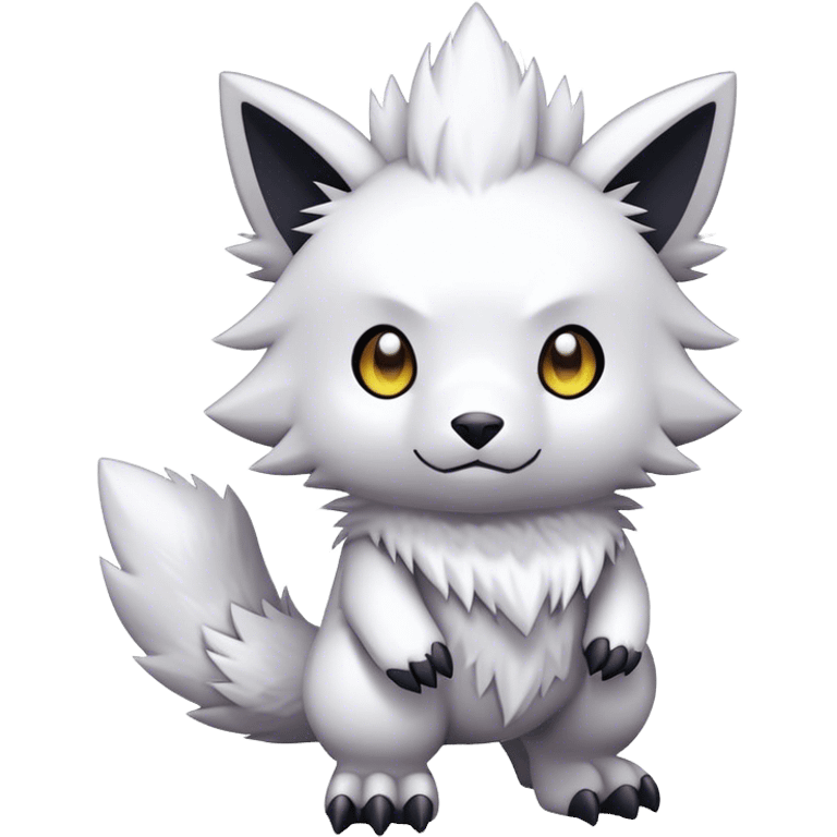 cute kawaii cool edgy Digimon-Fakemon-animal full body emoji