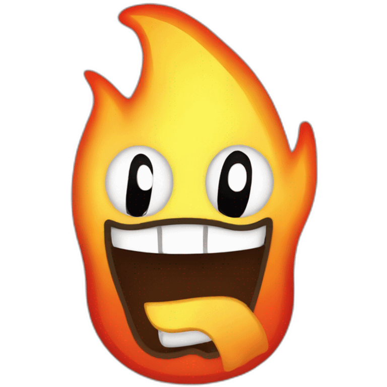 Firey from bfdi emoji