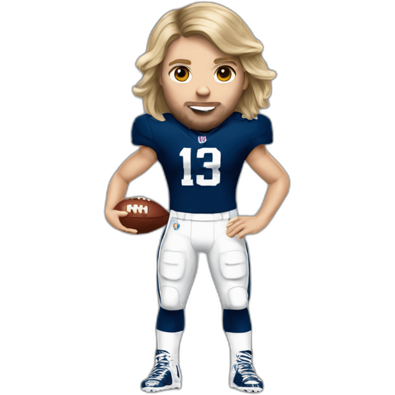 taylor swift as a nfl player emoji