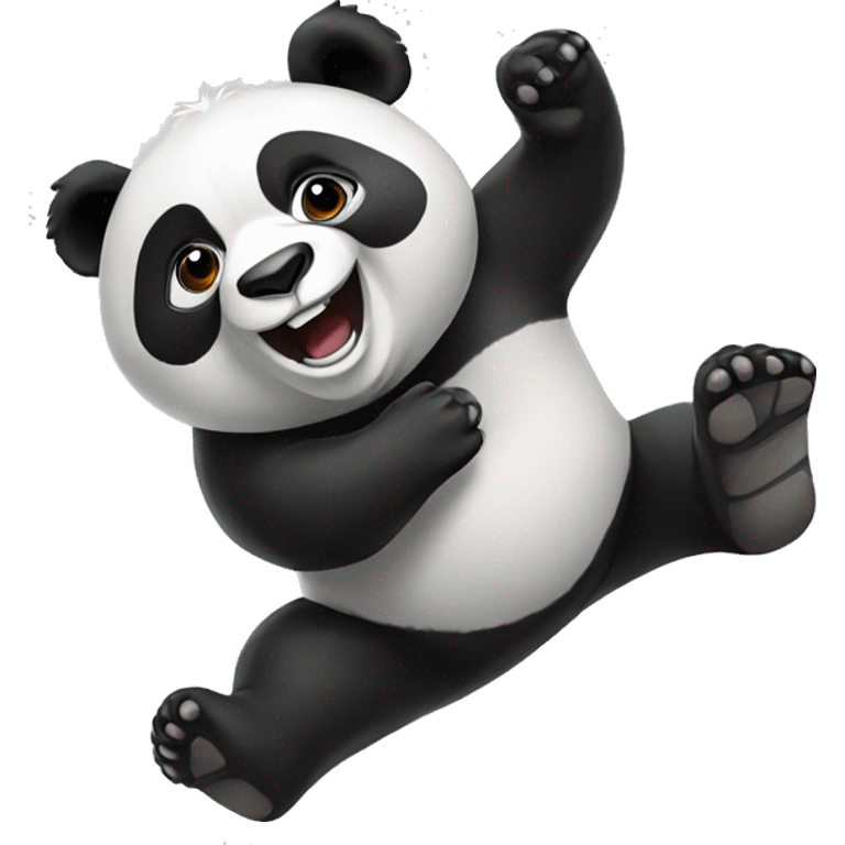 panda volador emoji