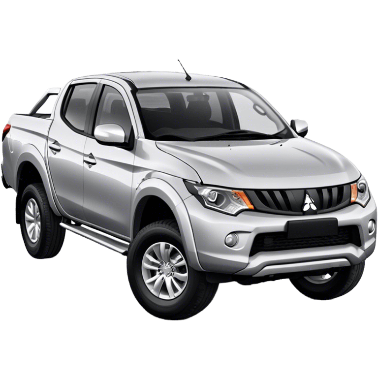 Mitsubishi Triton - Mitsubishi (Model Year: 2023) (Iconic colour: Silver) emoji