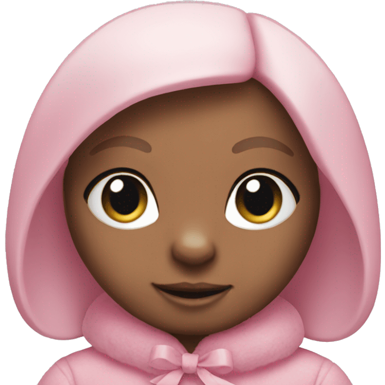 pastel pink rabbit doll emoji