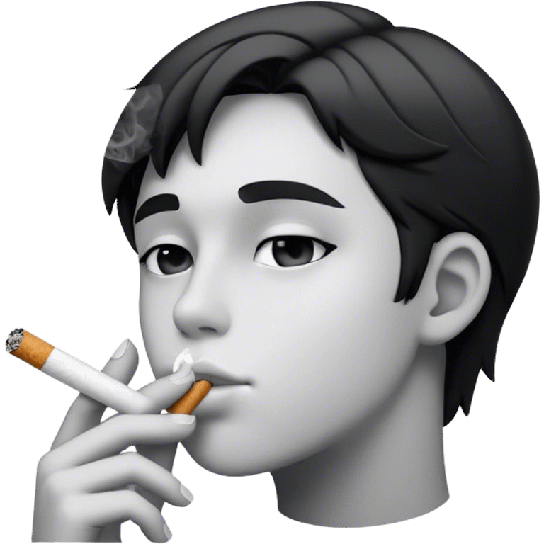 Teen smoking  emoji