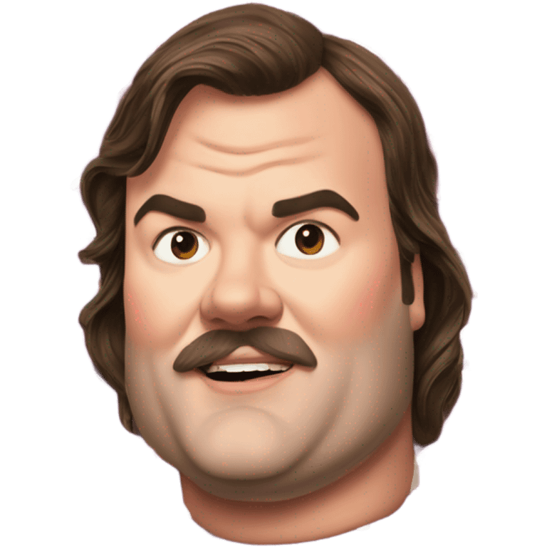 jack black t-shirt add lipstick marks on the t shirt emoji