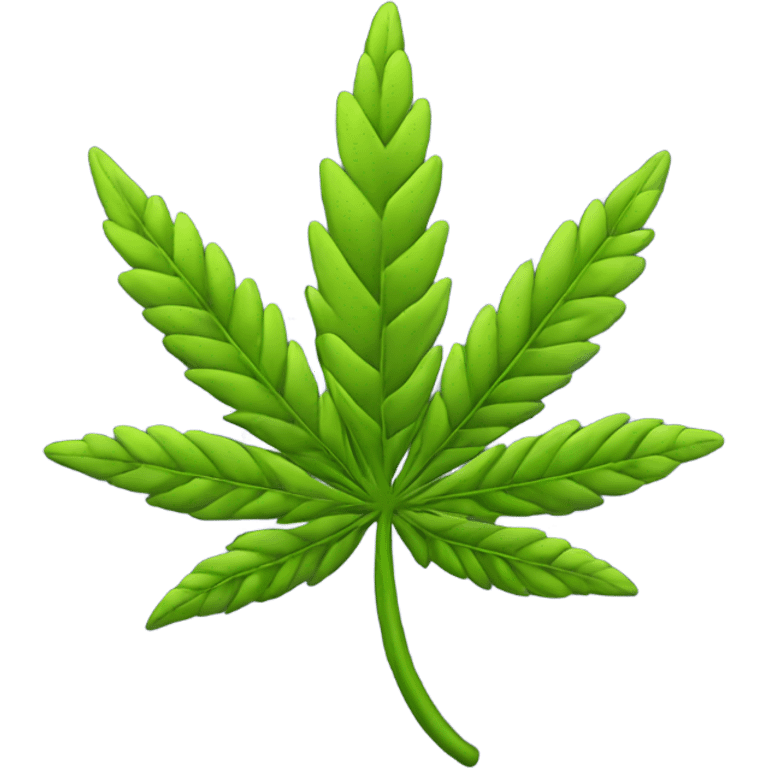 Marijuana flower  emoji