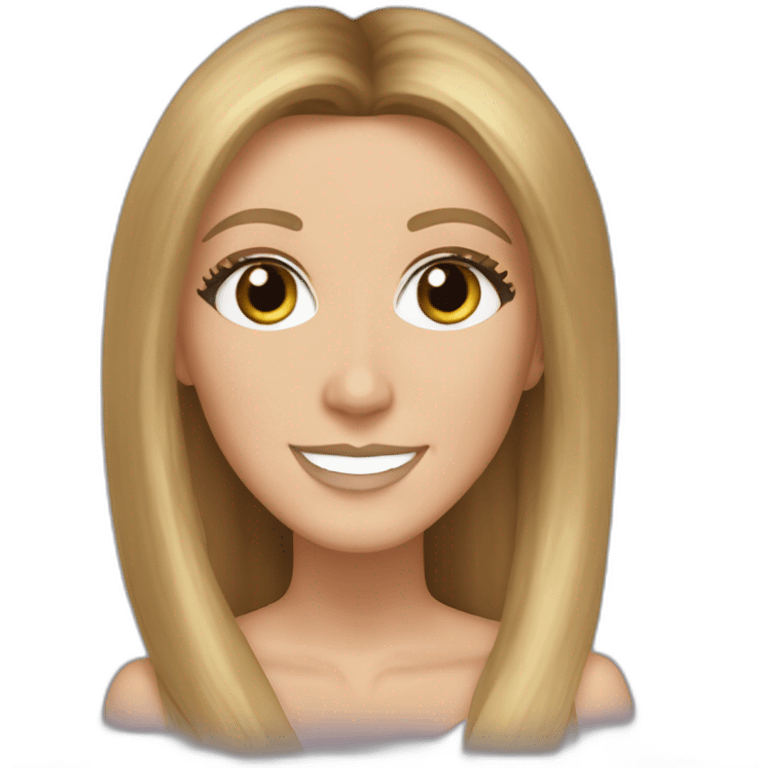 Céline Dion Say hello emoji