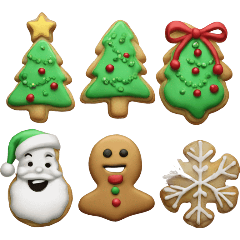 christmas cookies emoji