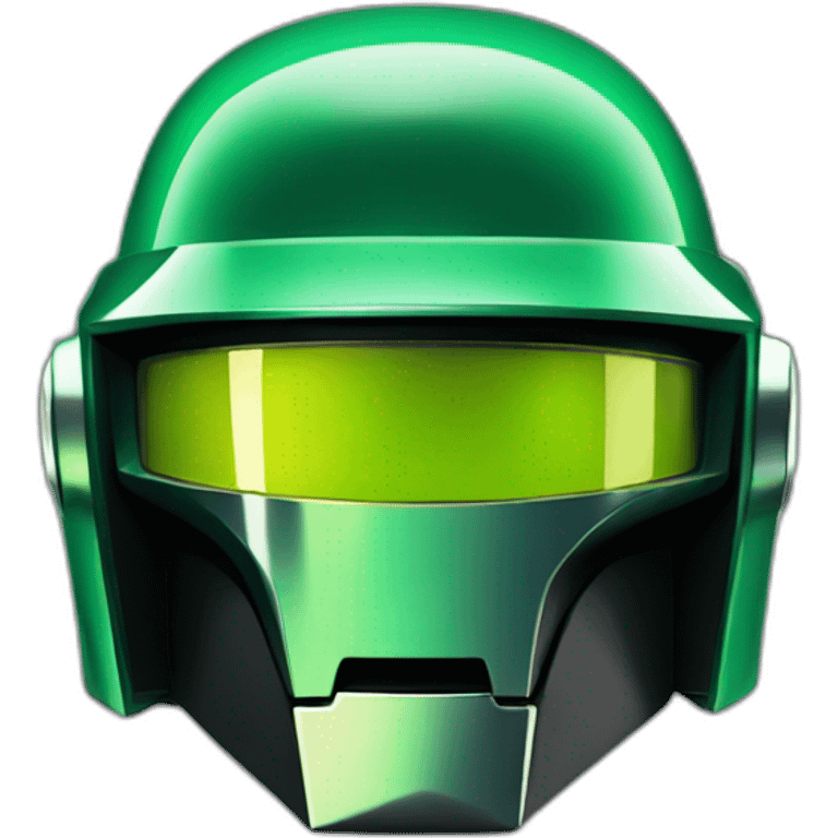 daft punk green emoji