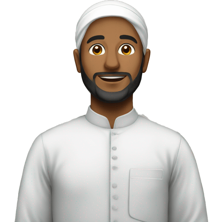 muslim with mosque emoji