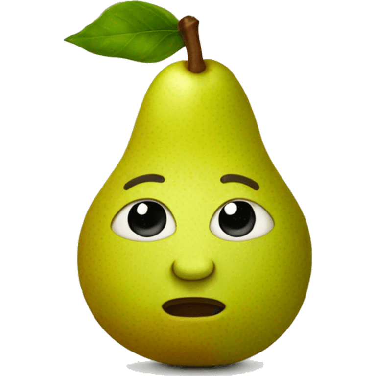 Pear emoji