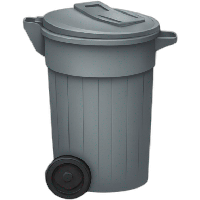 Trash can emoji