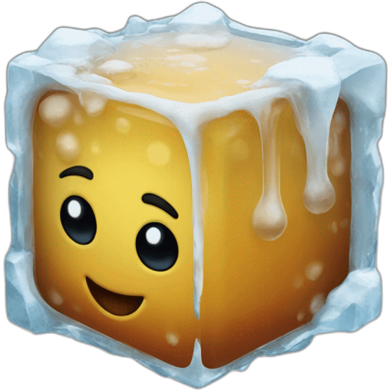 Cubes de glace emoji