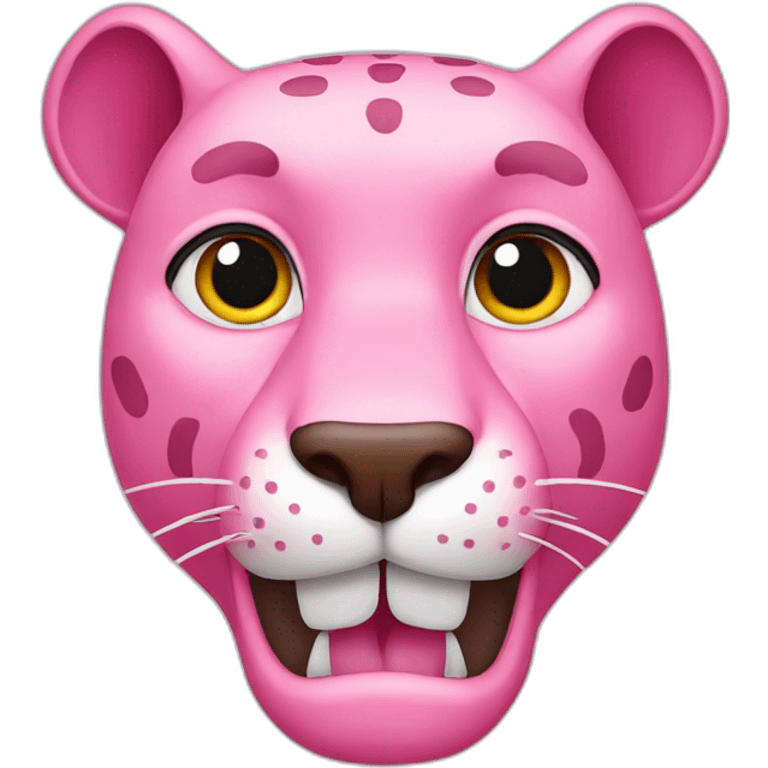 The pink panther emoji