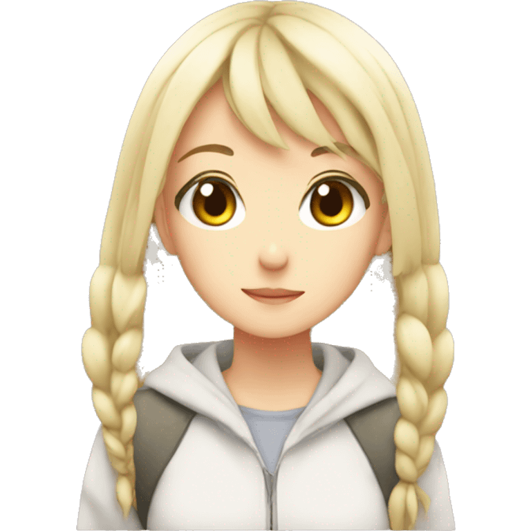 Anime girl emoji