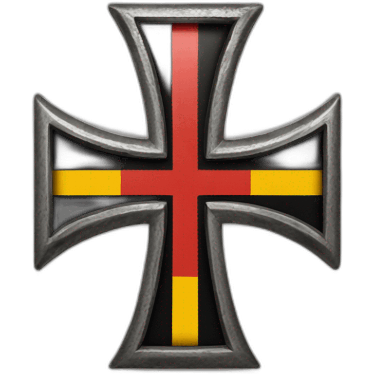 Iron cross Germany flag emoji