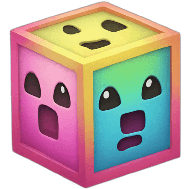 acid cube emoji