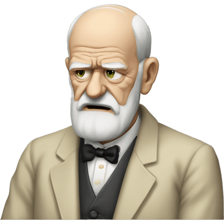 sigmund freud crying emoji