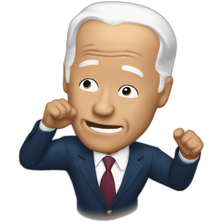 falling joe biden emoji