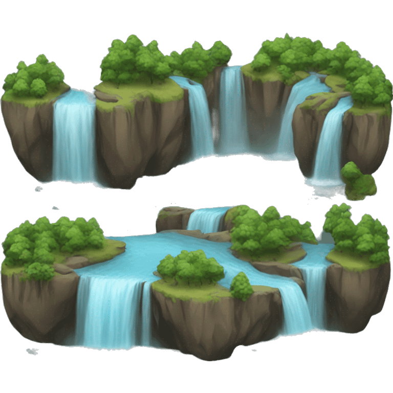 Waterfalls emoji