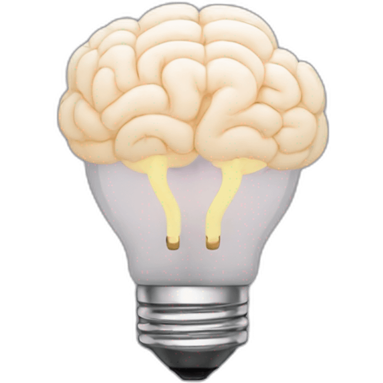 bulb hallowen brain emoji